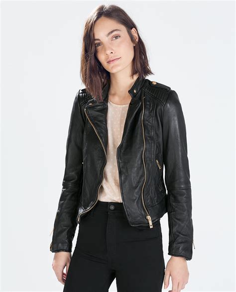 zara black jacket.